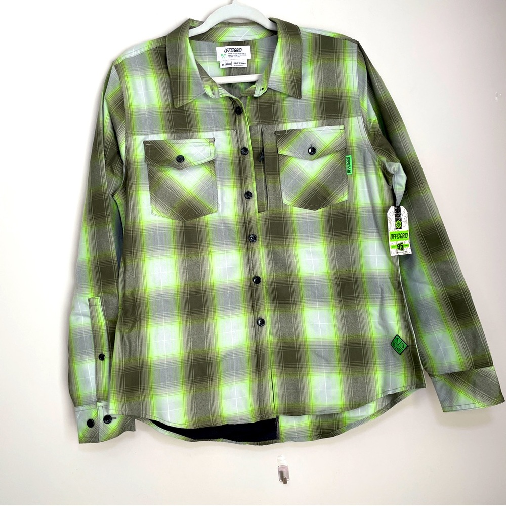NWT Women’s XXL Off The Grid Bailey Long Sleeve Button Down Shirt